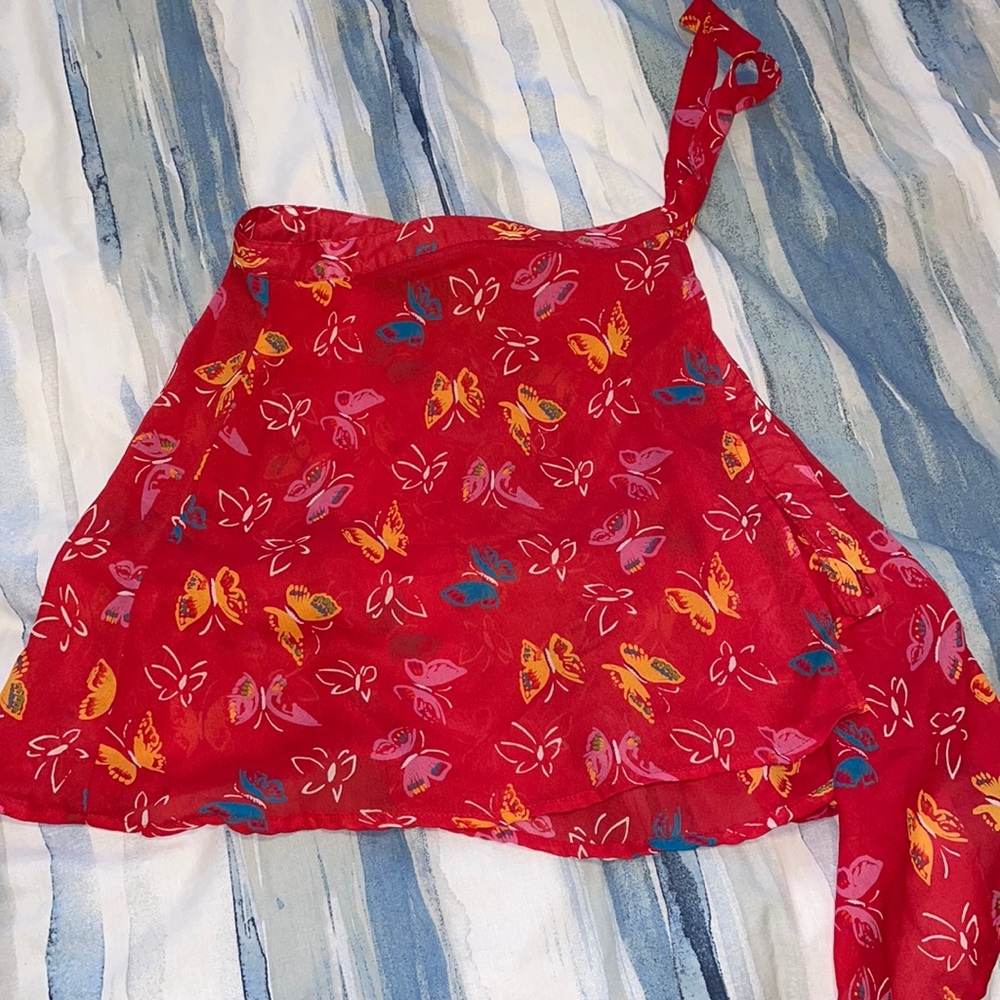 Skirt cover up for bathing suit
